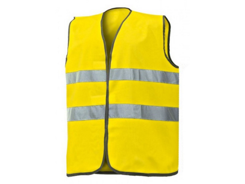 GILET ALTA VISIBILITA COL. GIALLO TG. UNICA