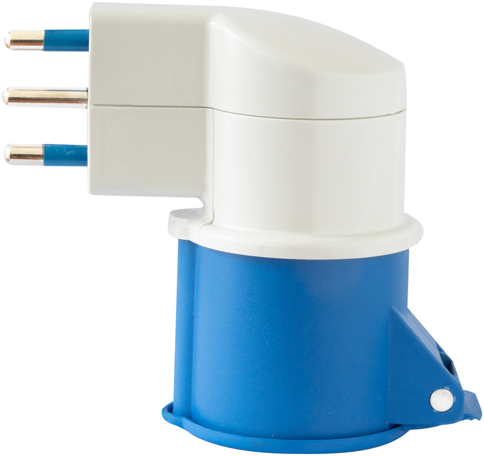 ADATTATORE CON ATTACCO IT E SPINA CEE 230V/16A