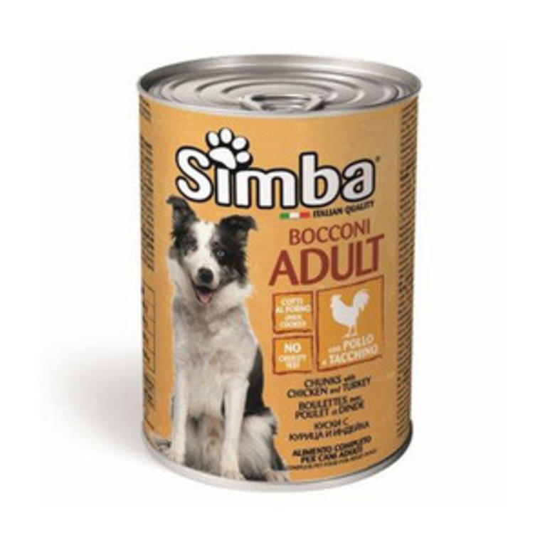 MONGE SIMBA 415 GR BOCC.POLLO TACC