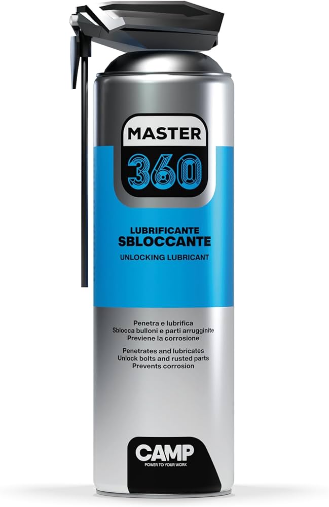 MASTER 360 LUBRIFICANTE SBLOCCANTE SPRAY 500ML