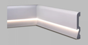 ARD - BATTISCOPA PER ALLOGGIO LED JX1018