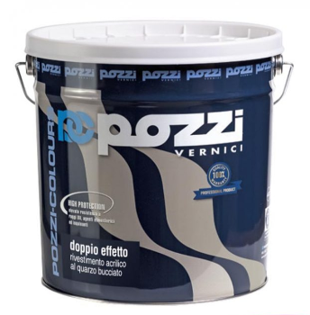 DOPPIO EFFETTO BINDER BB LT13,5 PITTURA-RIVESTIMENTO ACRILICO POZZI-COLOURS