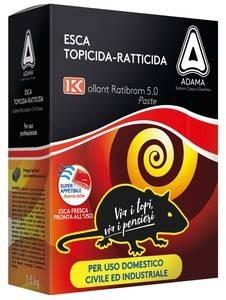 ESCA TOPICIDA RATIBROM 5.0 3 BUSTE DA 500G