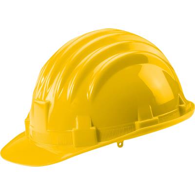 ELMETTO PROTETTIVO GIALLO IN POLIETILENE