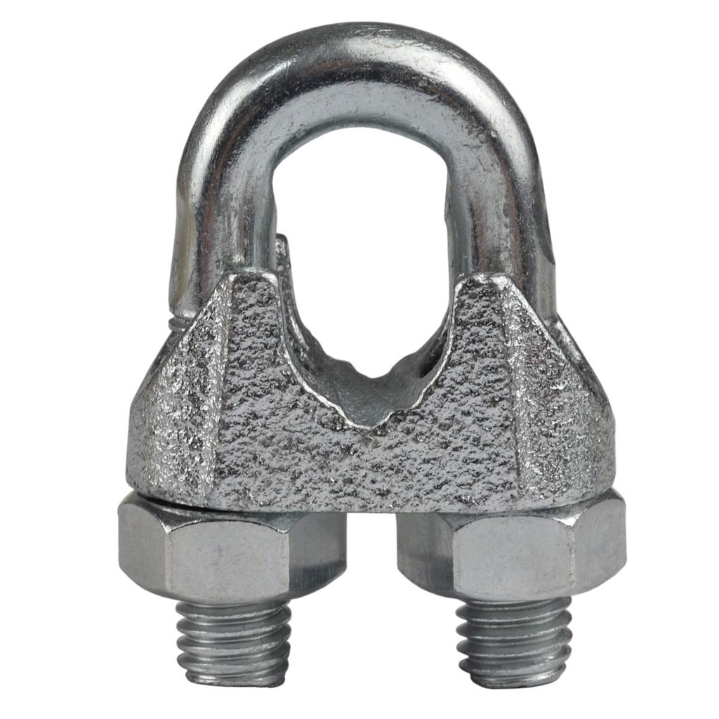 MORSETTO PER FUNI MM 10 ACCIAIO ZINCATO