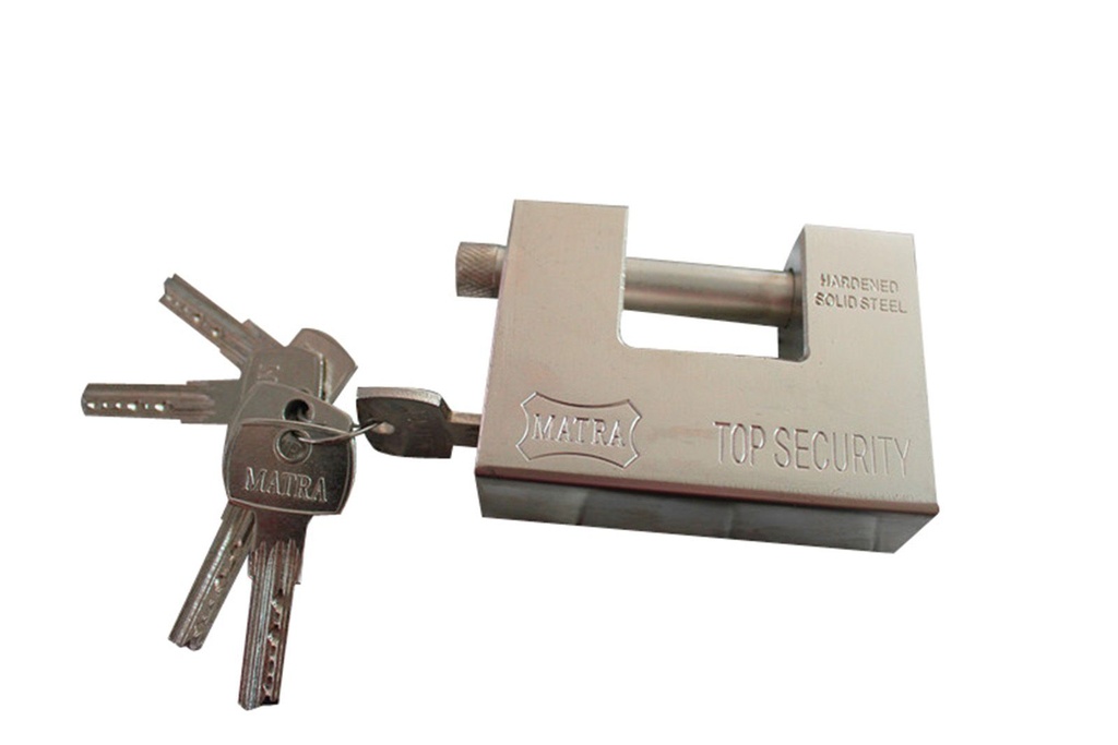 LUCCHETTO CORAZZATO MONOBLOCCO 94 MM