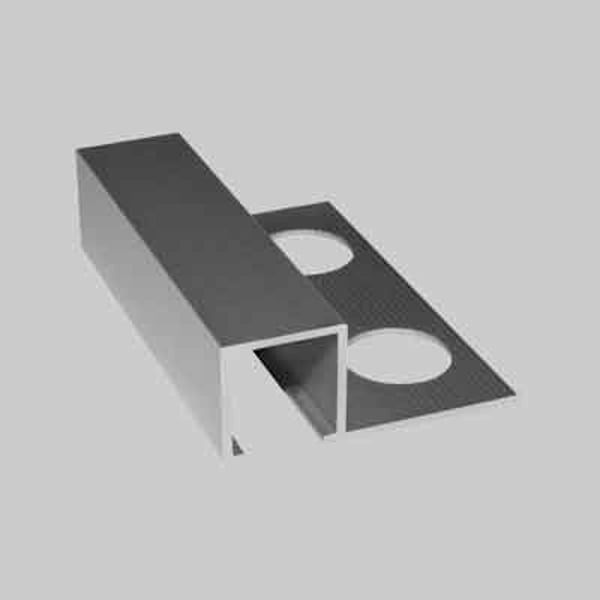 PROFILO JOLLY ACCIAIO MM12,5 QUADRO OPACO