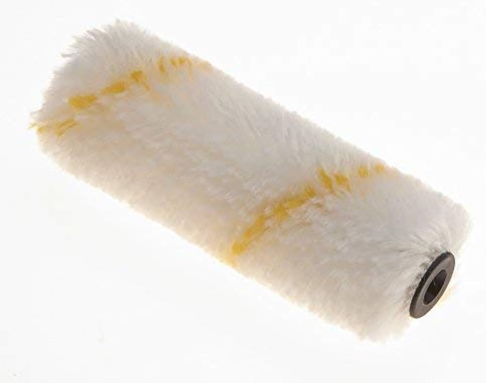 RICAMBIO RULLINO BIANCO R.GIALLO CM.10