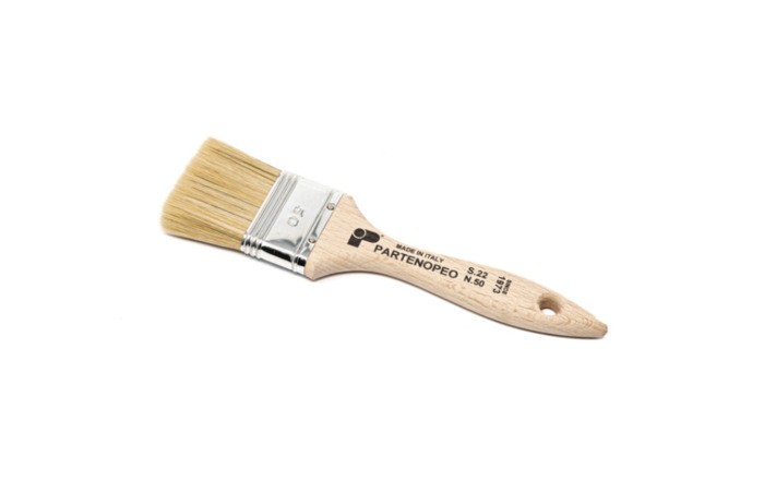 TRIPLA SETOLA BIONDA M.LEGNO N.40