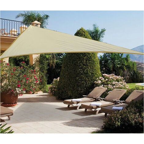 VELA OMBRA TRIANGOLO MT 3,0X3,0X3,0 COLOR ECRU'