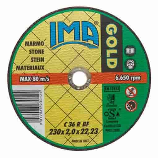 DISCO P/MARMO GOLD PIANO D 230X2,0 MM