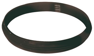 GUARNIZIONE SILICONICA PER TUBI STUFE A PELLET COL.NERO D.CM.12
