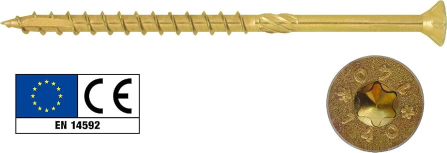 VITI PORTANTI P/LEGNO TSP.TORX MM.10X140