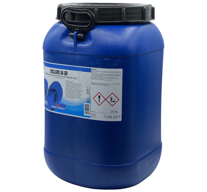 DICLORO GRANULARE KG 25 AZIONE RAPIDA - 56% X PISCINE