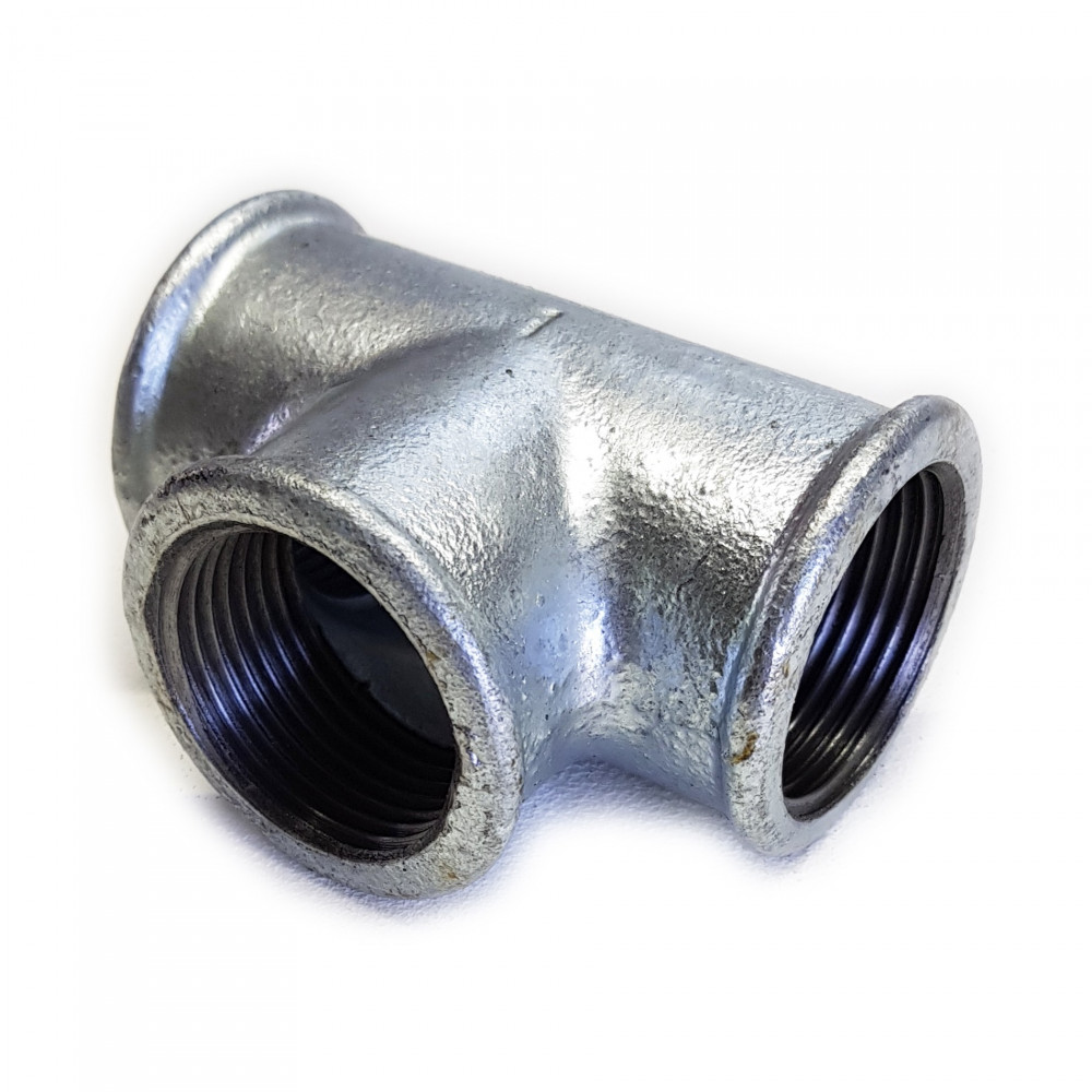 TEE F/F/F 1 1/4" ZINCATO
