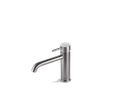 VEMA - MISCELATORE LAVABO S/SCARICO TIBER STEEL ACCIAIO
