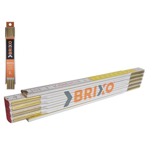 DOPPIMETRI LEGNO BIANCO - GIALLO
