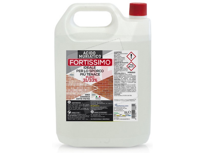 ACIDO CLORIDRICO MURIATICO 33% LT.5