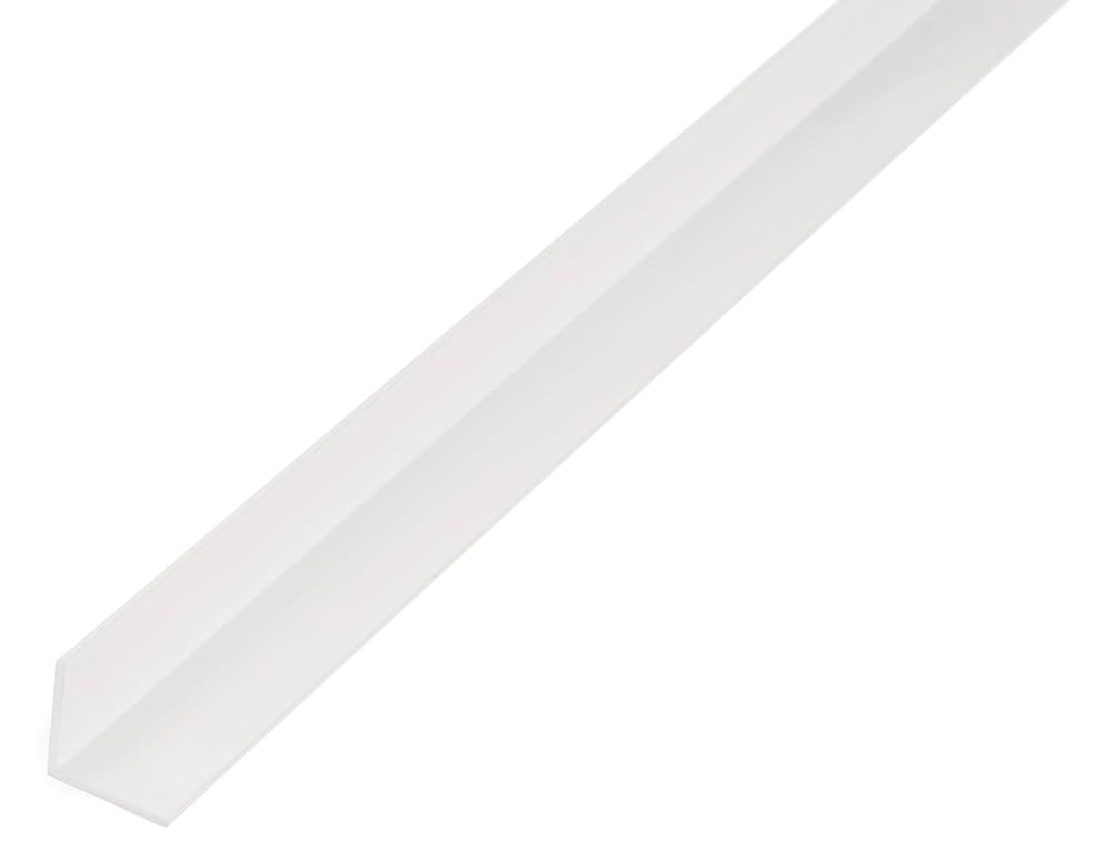 PROFILO BIANCO H.200 CM ANGOLARE 10X10X1MM