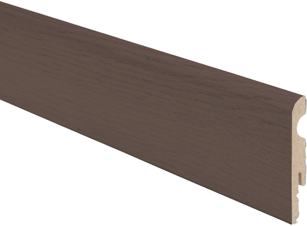 BATTISCOPA 70X10 MM MDF 240 CM NOCE SCURO
