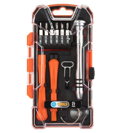 ACCESSORI X RIPARAZIONE SET 17 PZ X SMARTPHONE/PC