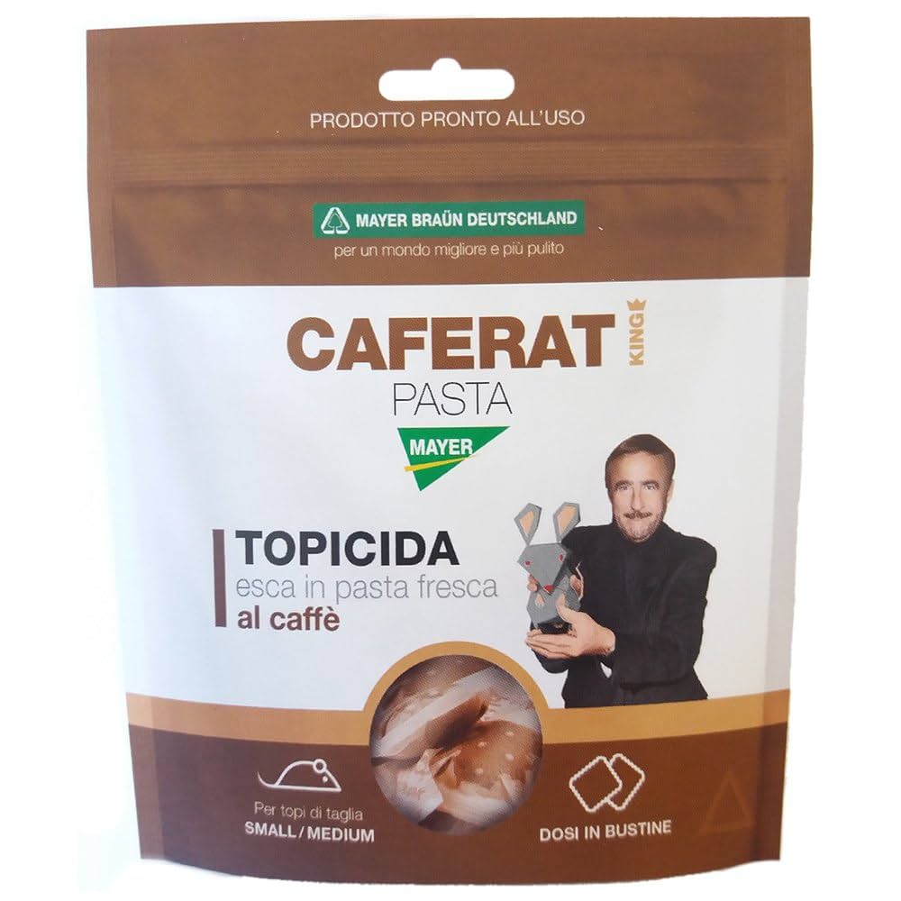 ESCA TOPICIDA "CAFERAT" GR.150 IN PASTA - AL CAFFE