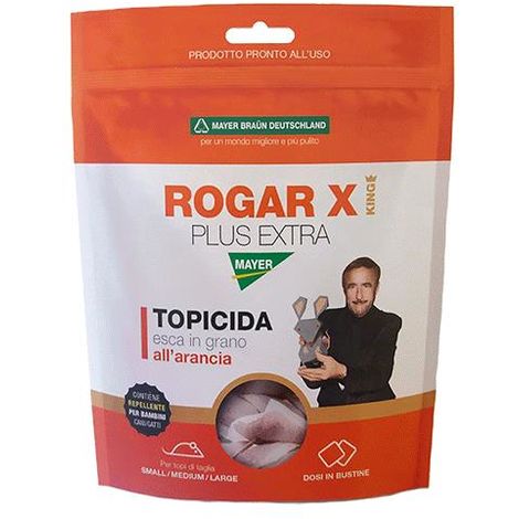 ESCA TOPICIDA "ROGAR X" GR.150 IN PASTA - ALL'ARANCIA