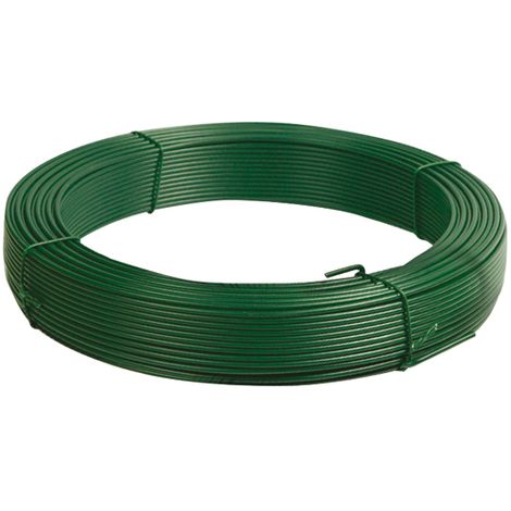 C FILO PLASTIFICATO LEGATURE 1.0/1.8MM 100MT VERDE