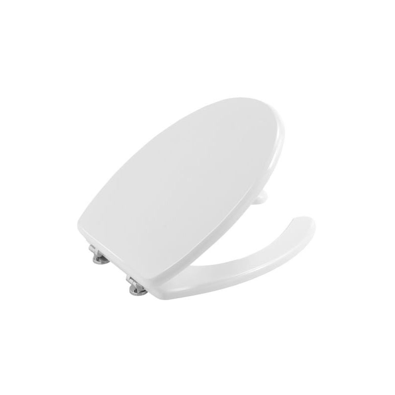 SEDILE WC X DISABILI BIANCO IN MDF - CERN.METALLO REGOLABILI