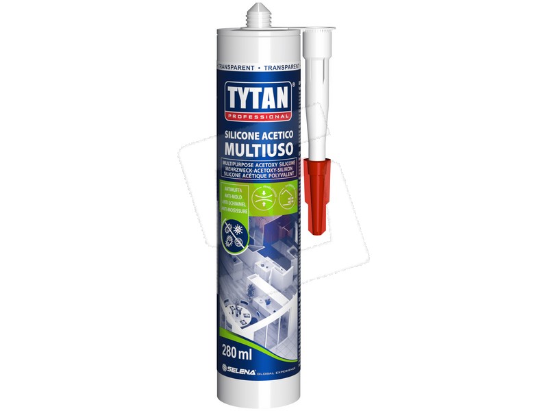 SILICONE ACETICO UNIVERSALE MULTIUSO ML.280 - BIANCO