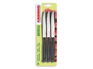 SET COLTELLI PER BISTECCA DINAMIK 6 PEZZI COL.LEGNO