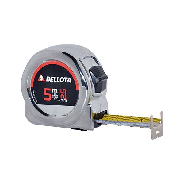 FLESSOMETRO BICOMP. MT.8 MM.25 - GUSCIO CROMATO
