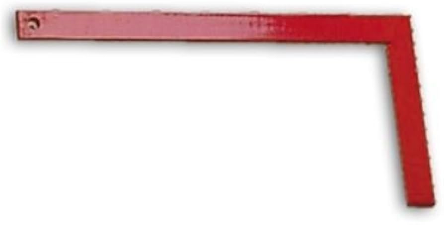 SQUADRA PER MURATORE CM.80 IN ACCIAIO VERNICIATO