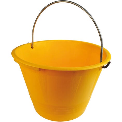 CARDARELLA IN PLASTICA MEK EDIL LT.14 D.CM.36 - GIALLO