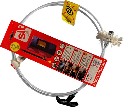 KIT PULI PELLET "EKO" C/ASTA 2MT + SCOV. D.80MM