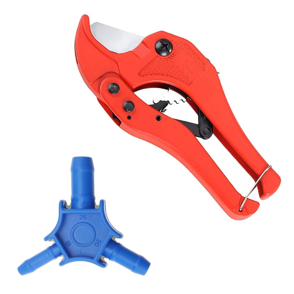 TAGLIATUBI X TUBI IN PVC MM.42 - C/CUSTODIA PLASTICA
