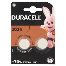 PILA DURACELL A BOTTONE 2025 PZ 2-3V LITHIUM