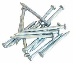 CHIODI IN ACCIAIO ZINCATI TESTA PIANA 3,5X50 CF.KG2,5