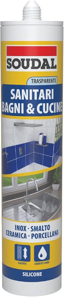 SILICONE SANITARI TRASPARENTE - 300ML