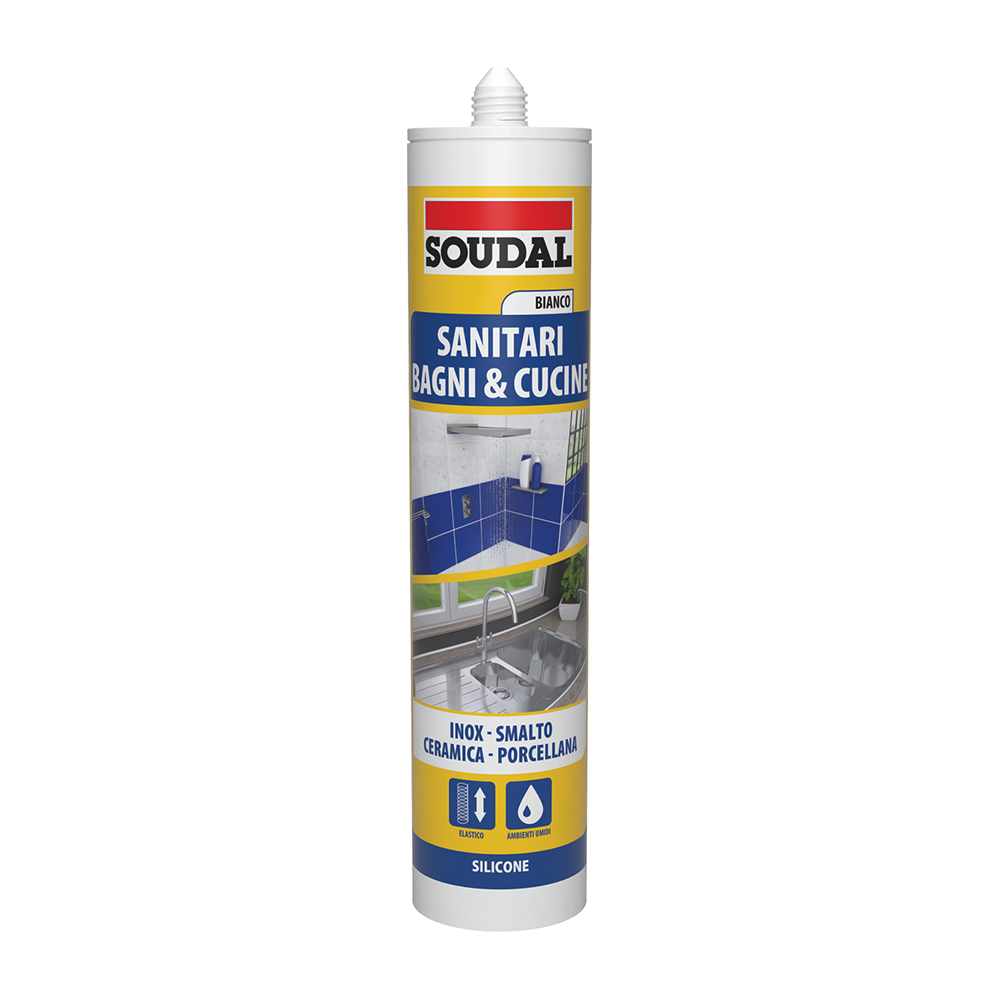 SILICONE PER SANITARI WHITE - 300ML