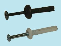 TASSELLO TCC NYL. TESTA DI MORO CON VITE ZINCATA NERA D.6X40MM