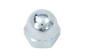 DADO ESAGONALE CIECO 6 M 10 ZINC. BIANCO