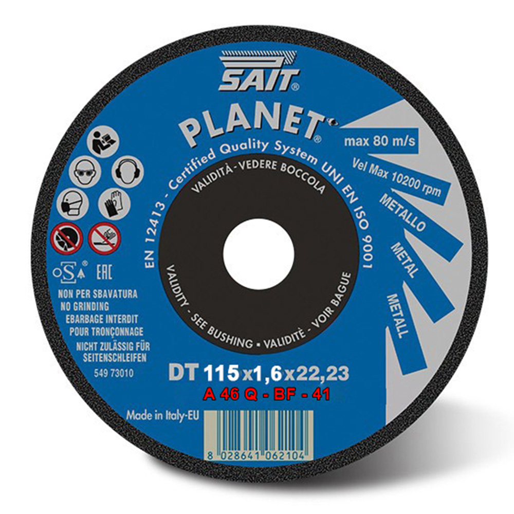 PLANET-TM 115X1,6X22,23 A 46Q / 115x1,0x22,23 A 60Q