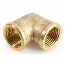 GOMITO OTTONE GIALLO F/F 1/2"