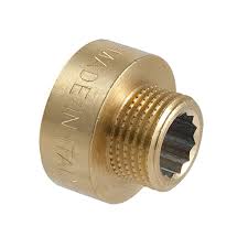 PROLUNGA RIDOTTA OTTONE GIALLO 1"X3/4"