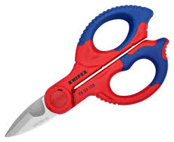 FORBICI PER ELETTRICISTA MM.155 MANICI RIVEST. BICOMPON.