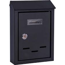 CASSETTA POSTALE MM.200X60X300H - NERA