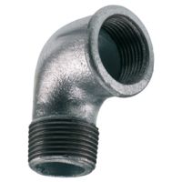 GOMITO M/F 90° 3/4 ZINCATO