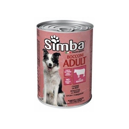 ALIMENTO PER CANI BOCCONI - MANZO GR.1230GR