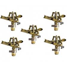 IRRIGATORE A SETTORE IN ZINCO/OTTONE MIS.1/2M